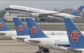 China's commercial airplane fleet. Photo by Xinhua.