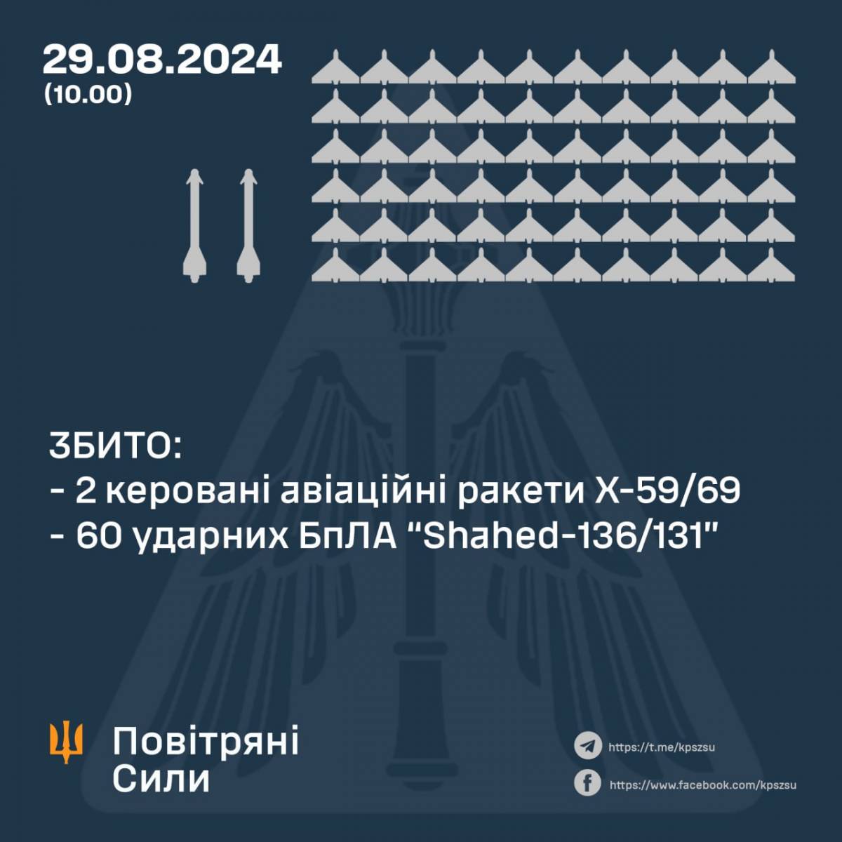 Інфографіка: Повітряні сили