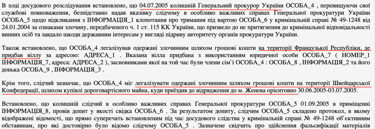 Постановление Печерского суда Киева