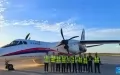 A China's homegrown MA60 remote sensing aircraft. Photo by Xinhua.