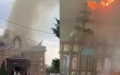 1912 church in Nikopol destroyed by russian shelling