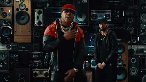 LL Cool J та Eminem. Фото: кліп Murdergram Deux