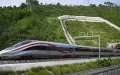 An experimental high-speed train running along the Longyan-Longchuan High-Speed Railway in south China's Guangdong Province.Photo by Xinhua/Deng Hua.