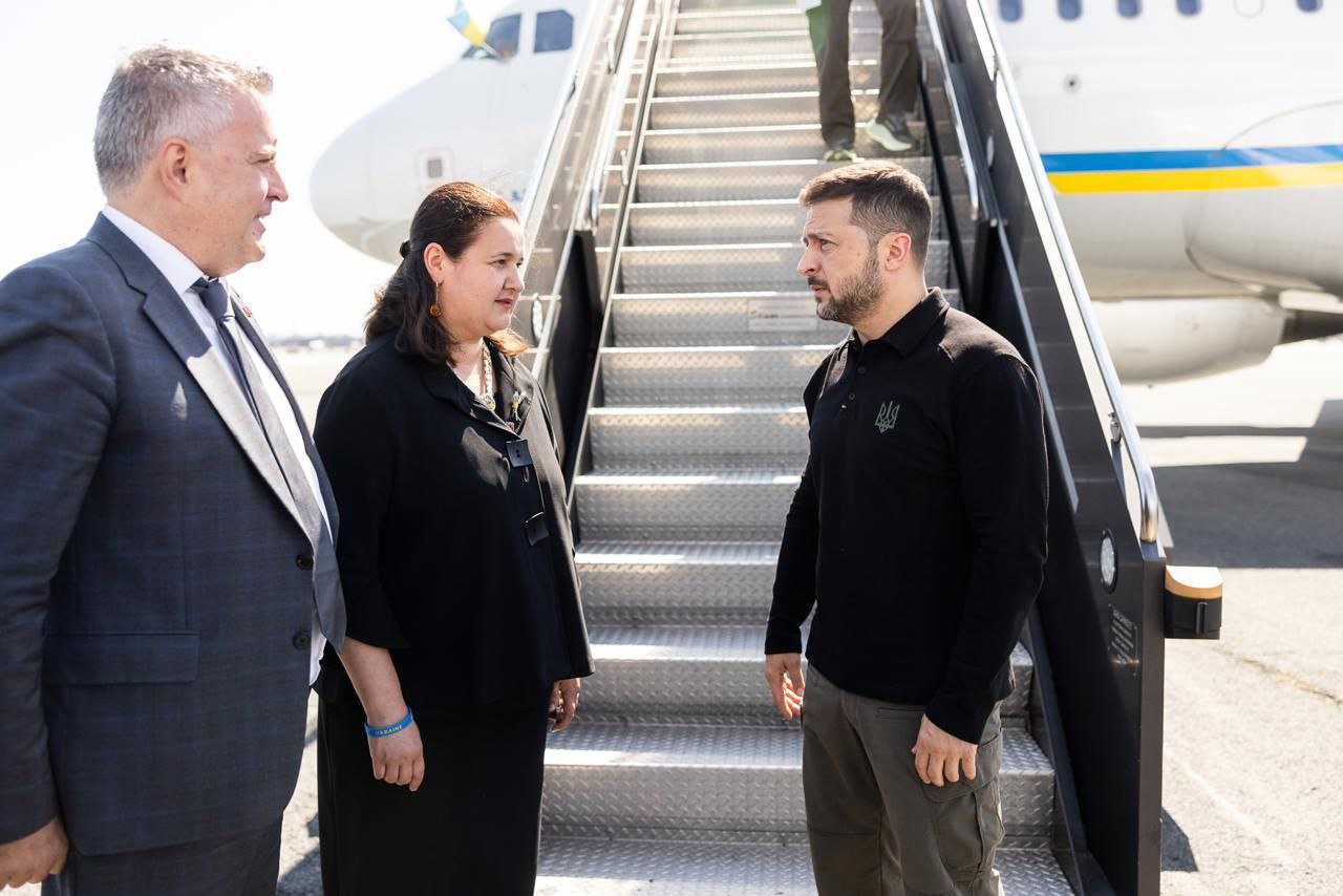 Volodymyr Zelenskyy in the U.S. Photo: President's Office