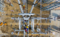 China starts building first high-voltage AC/DC hybrid power grid project. Photo by Xinhua.