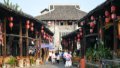 Tourists visit the ancient town of Luocheng in Leshan City, southwest China's Sichuan Province. Photo by Xinhua/Tang Wenhao.
