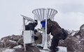 High-altitude weather observation platform put into operation on Kunlun Mountains. Photo by Xinhua/Hu Huhu.