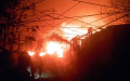 Russians launch missile attack on Dnipro at night, industrial facility damaged