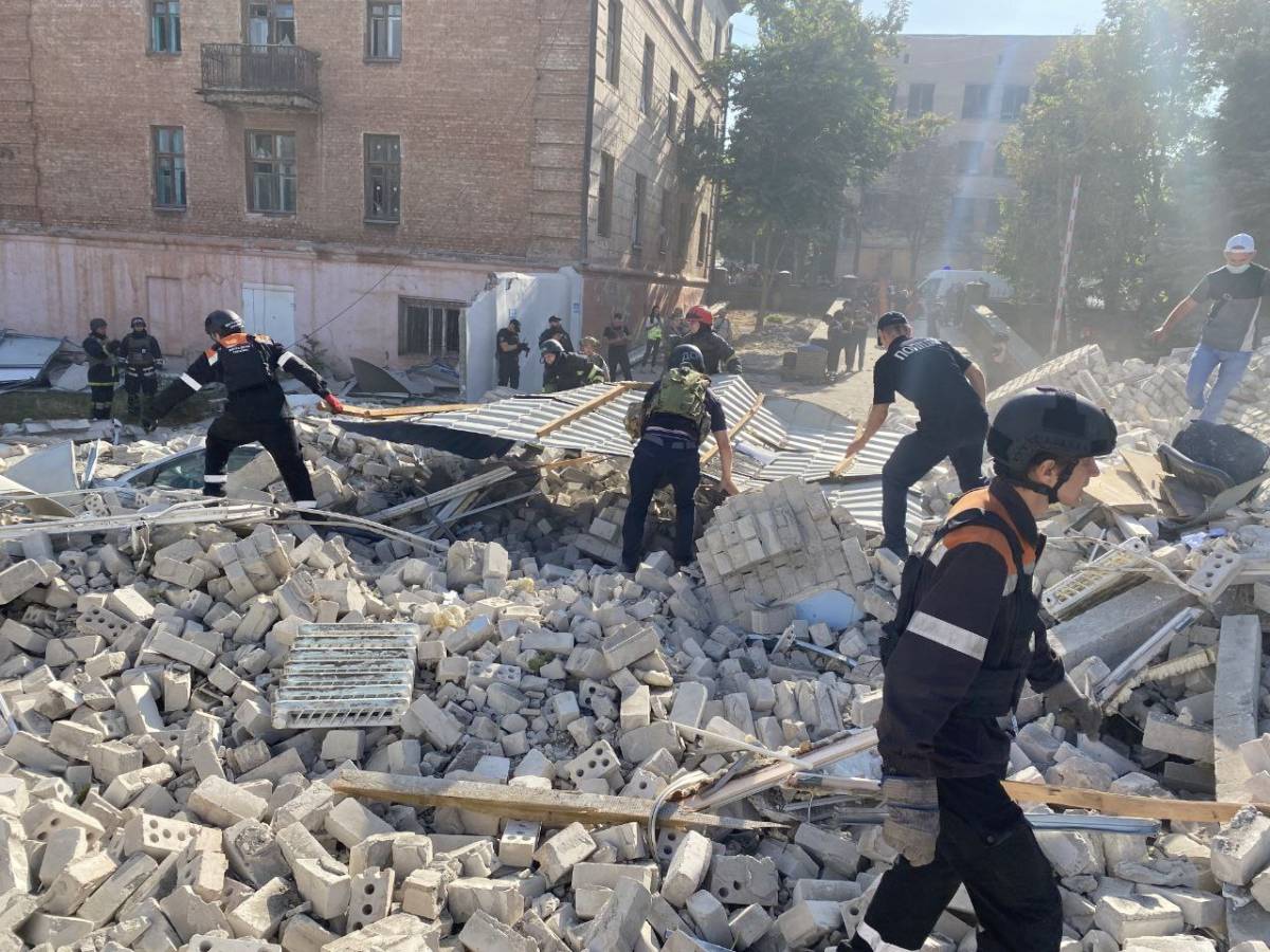 Consequences of the russian attack. Photo: t.me/dnipropetrovskaODA