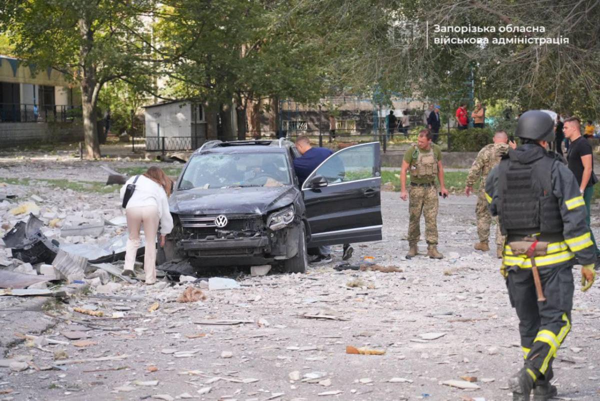 Consequences of the russian attack. Photo: facebook/Ivan Fedorov