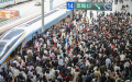 The railway trips in China. Photo by Xinhua.