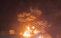 Powerful fire breaks out at oil depot in RF’s Perm Krai due to drone attack