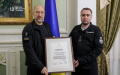 Budanov receives award from Shmyhal