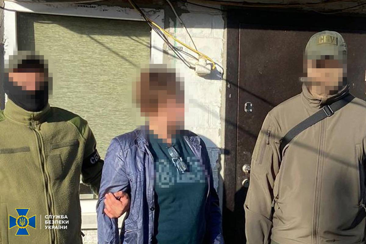 Друга затримана. Фото: СБУ