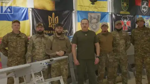 Артур Палатный: "Украинская команда" передала партию дронов-самолетов батальону "Свобода" на Северское направление