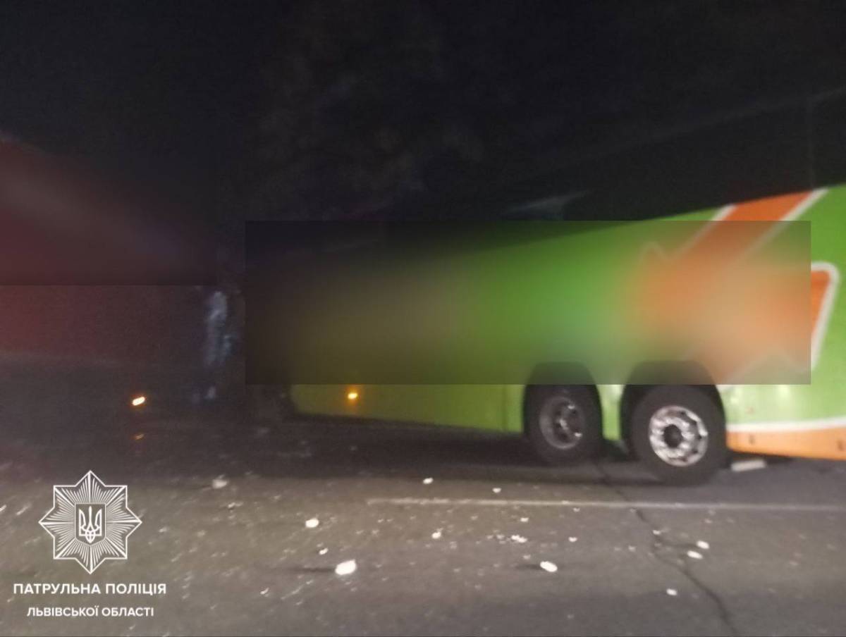 ДТП на Львівщині. Фото: Патрульна поліція Львівської області