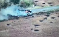 Convoy of russians ambushed in Kursk Oblast