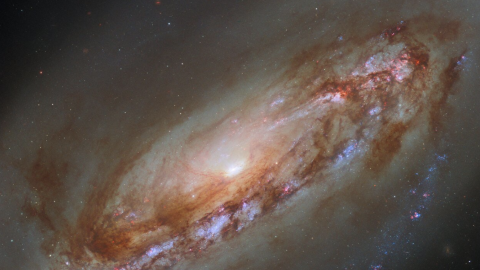 Галактика NGC 4569. Фото: Європейське космічне агентство