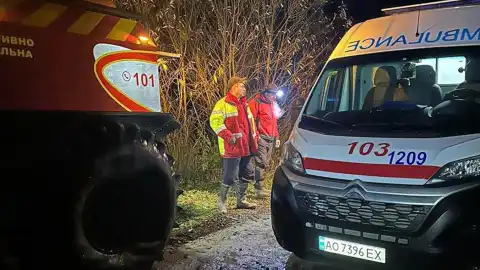 Рятувальна операція. Фото: ДСНС Закарпаття