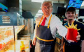 Chef Trump in Pennsylvania. McDonald's says it does not support any of presidential candidates