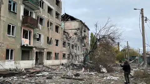 Последствия обстрела. Фото: ГУ НПУ в Донецкой области