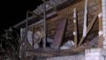 Shahed debris damage apartment building in Chernihiv Region