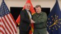 Zhytomyr Regional Military Administration head Bunechko in USA congratulates governor of Indiana on victory