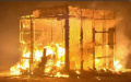 Missile and drone attack on Kyiv Region. 4 injured, fires raged, there is destruction