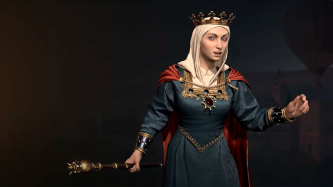 Королева Ізабелла Кастильська. Фото: Sid Meier's Civilization 7