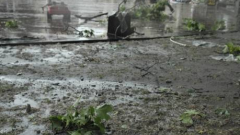 Ураган во Львове