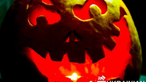 Как  в Киеве отпраздновали Halloween