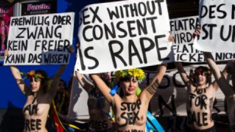 Международное женское движение Femen.