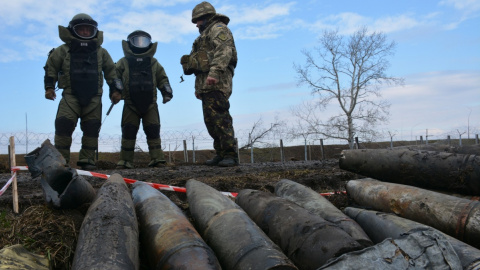 Утилізація боєприпасів в Балаклії: як військові позбавляються від снарядів