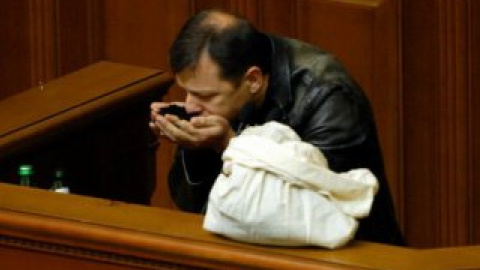 Таким образом лидер Радикальной партии выступил против продажи земли.