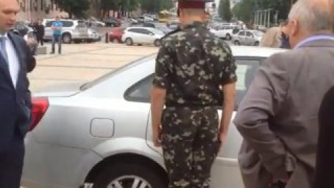Во время репетиции сотрудники протокольных служб и охраны прошлись по всем пунктам будущего мероприятия.