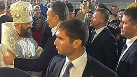 VIP-служба во Владимирском соборе Херсонеса.