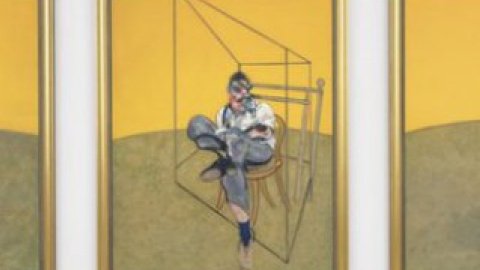 "Три наброска к портрету Люсьена Фрейда". Иллюстрация: Christie's