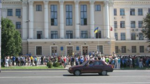 Запорожский горсовет.