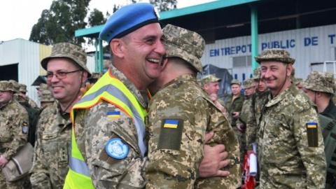 Началась ротация украинского национального миротворческого контингента в Демократической Республике Конго