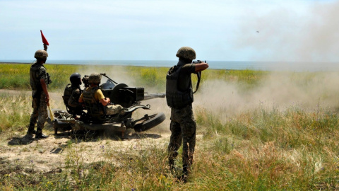 В ОТУ "Маріуполь" відбувся фінальний етап конкурсу на найкращий бойовий розрахунок ЗУ-23 Сил АТО