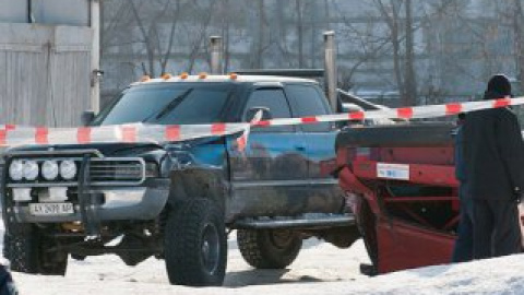 Соревнования проходили на харьковском ипподроме и были прекращены после аварии.