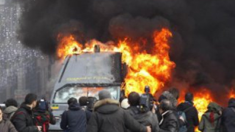 Задержаны более 40 участников демонстрации.