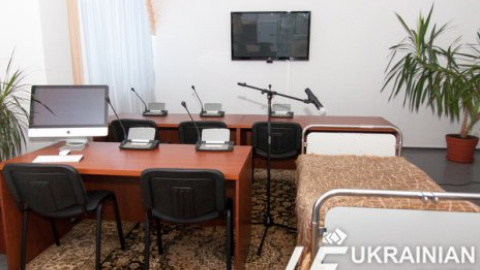 Комната для видеоконференций у палаты Тимошенко