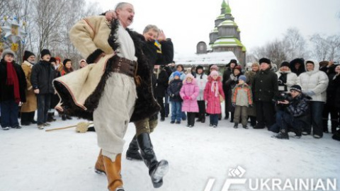 В Пирогово прошли рождественские гуляния