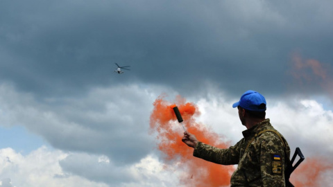 Українські вертолітники у Конго провели підготовку до виконання бойових завдань