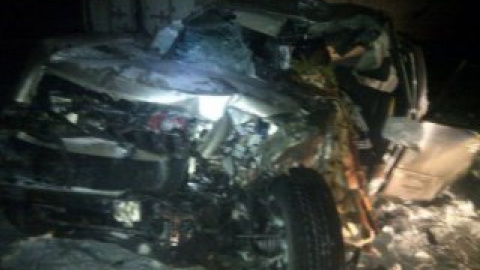 Удар был настолько сильным, что три человека, находившиеся в Toyota, погибли на месте аварии.
