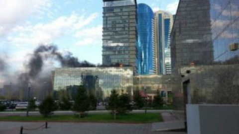 О причине пожара не сообщается.