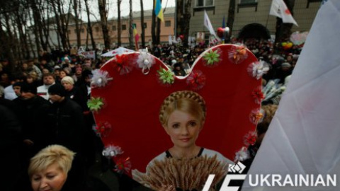 День рождения Тимошенко под Лукьяновским СИЗО