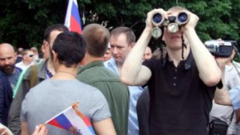 В Донецке снова митинговали против Украины