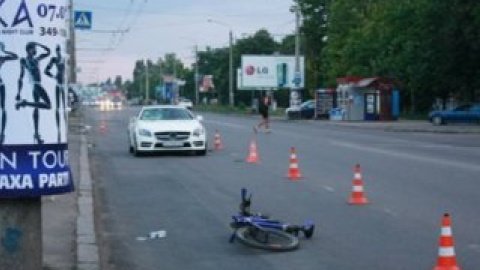 С места ДТП.